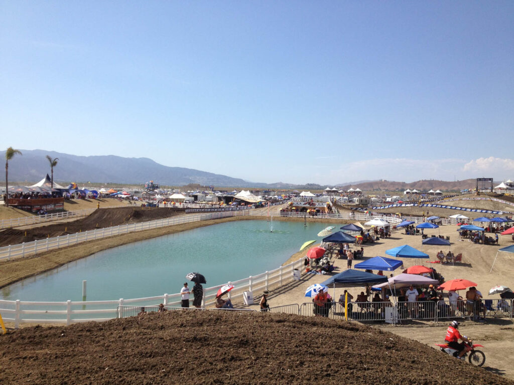 Motocross Track in California