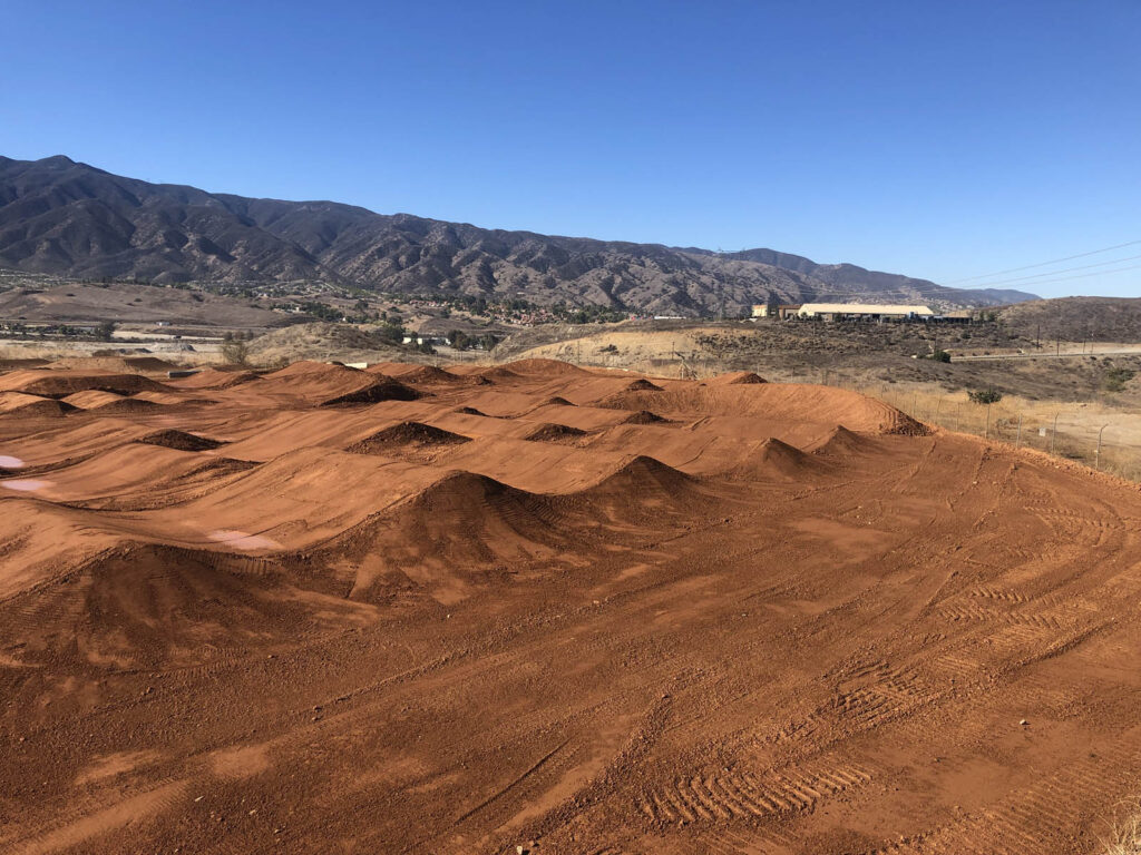 Supercross Track Construction